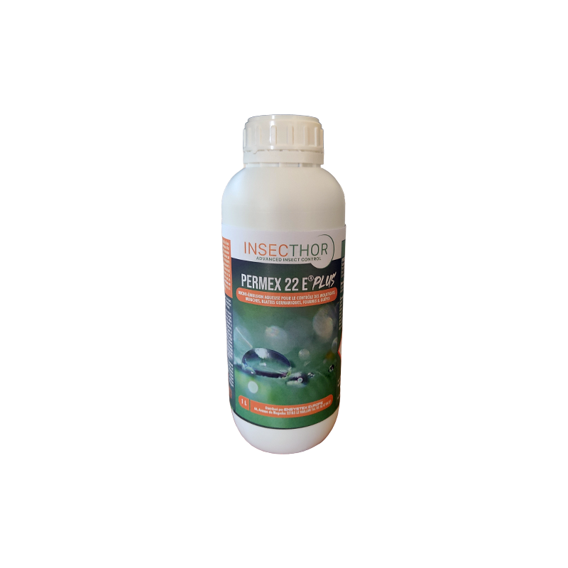 Insecthor Permex 22E Plus insecticide liquide à effet choc et rémanent