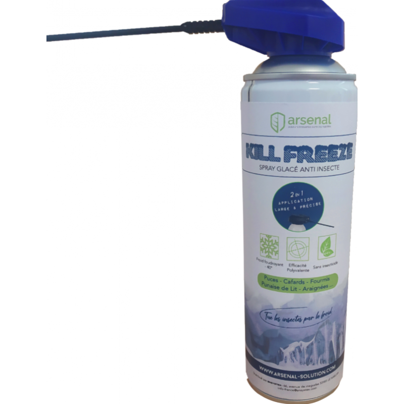 Kill Freeze Spray glacé anti insectes