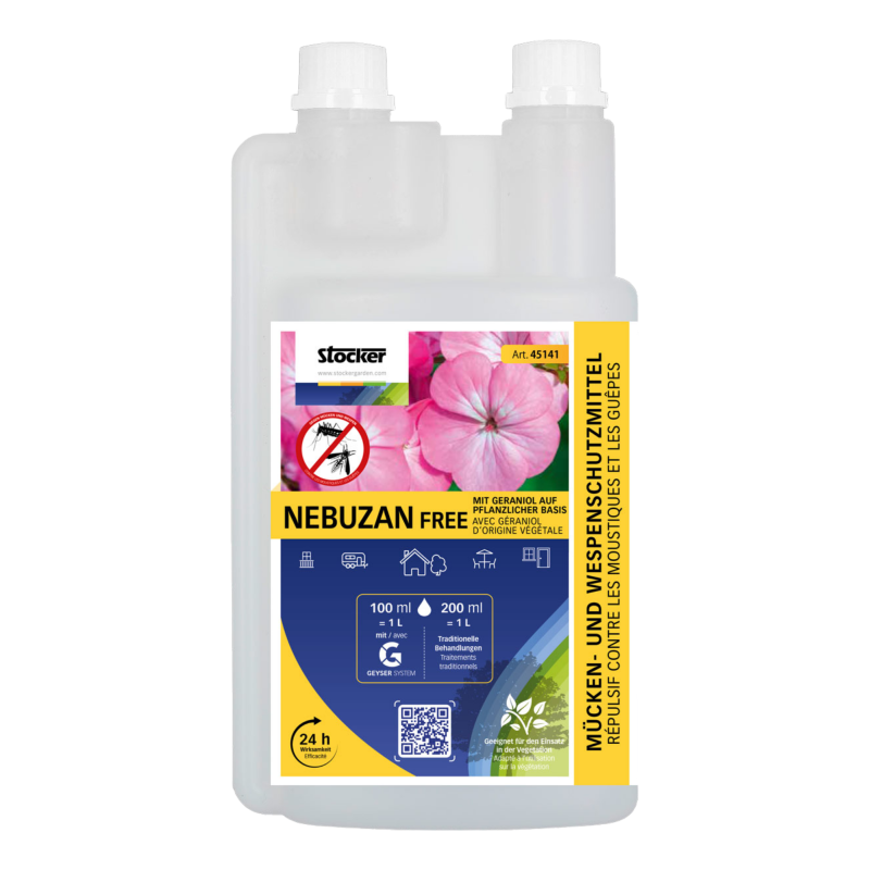 Répulsif contre les moustiques et les guêpes Nebuzan Free