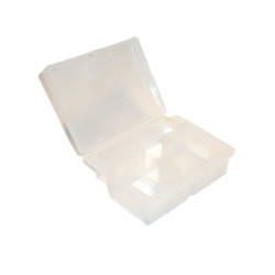 Poste d'appâtage souris en plastique translucide