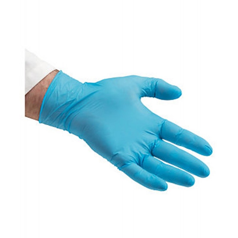 Gants jetables en nitrile - 100 gants - Ensystex Solution Pro